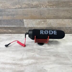 RODE VideoMic GO On-Camera Microphone  VMGO Black Shotgun DSLR Camera Untested